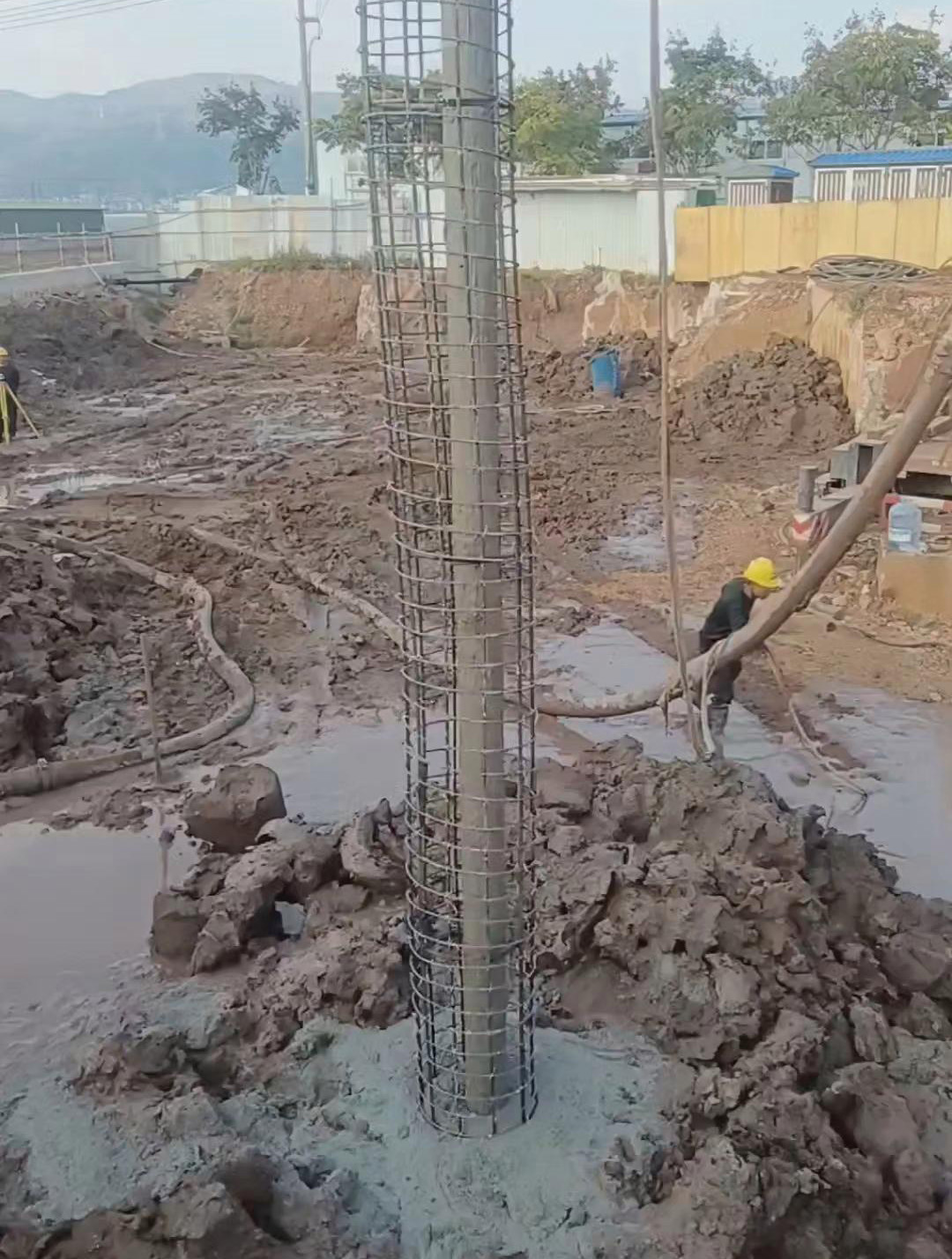 三门峡湖滨区长螺旋钻孔压灌桩